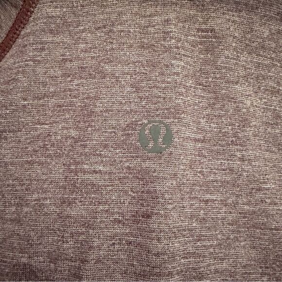 Lululemon Rival Button Up Silver Heathered Black Cherry - Picture 7 of 8